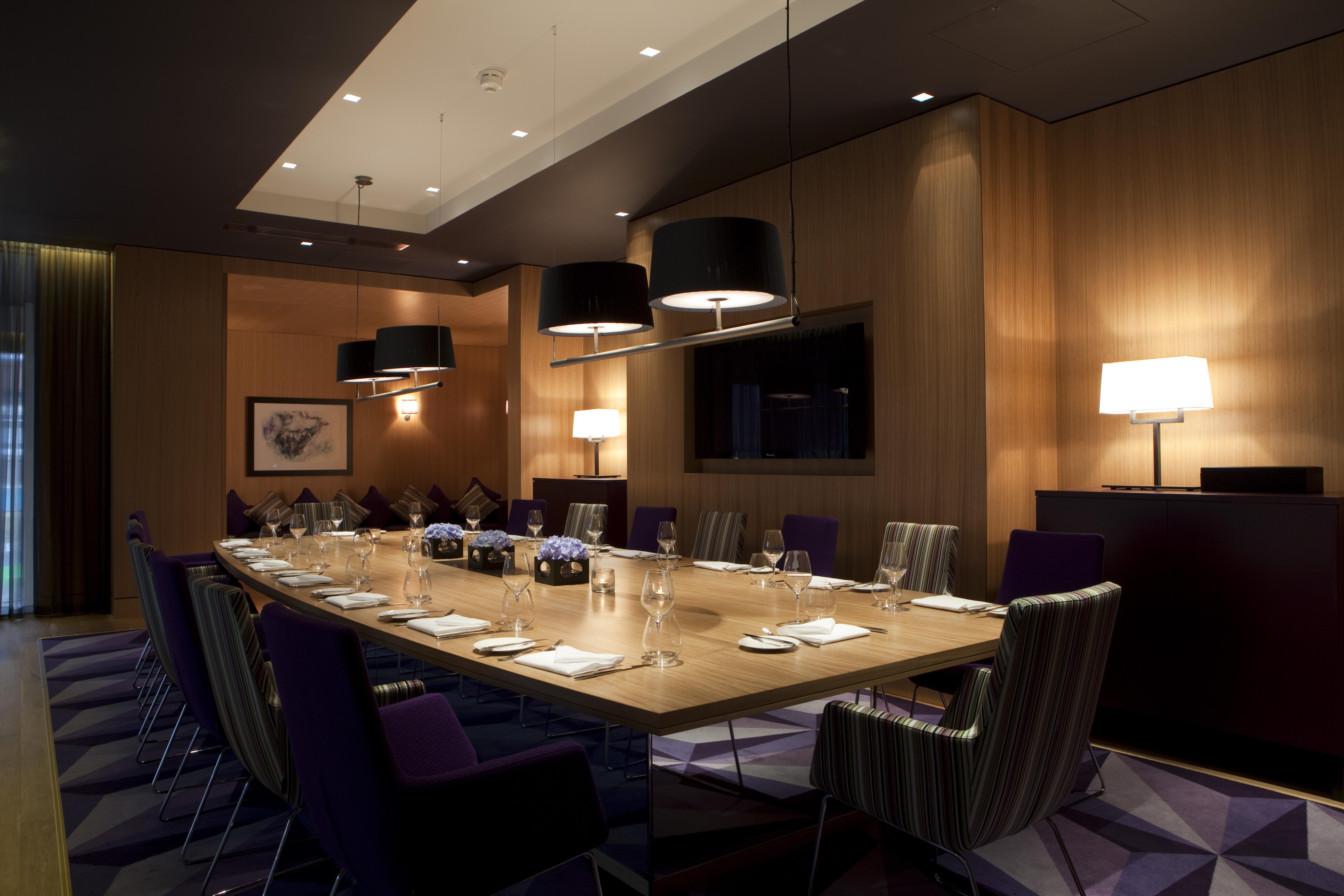 The Fitzwilliam Hotel Belfast Fasilitas foto The private dining room at the restaurant